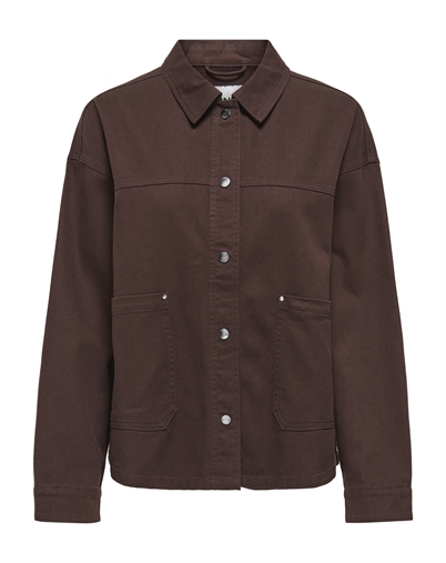 Only - ONLSierra Twill Jakke - Chicory Coffee